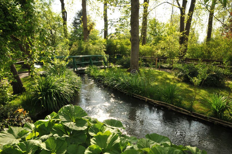Эр, дом Monet в Giverny в Normandie стоковая фотография Эр, дом Monet в Giverny в Normandie стоковая фотография