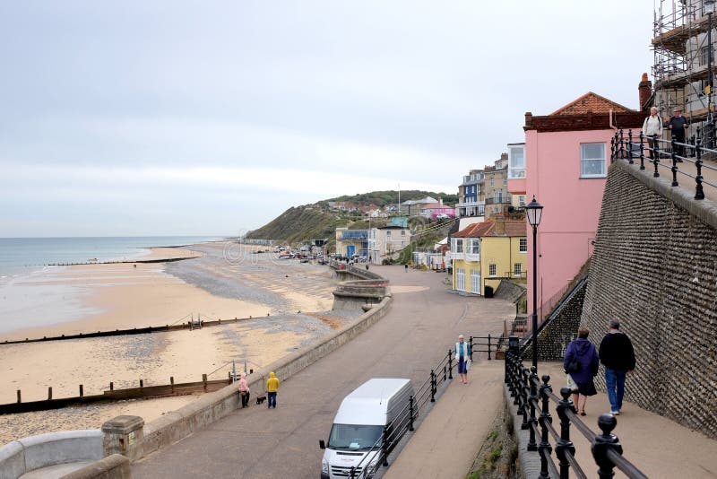 Южная набережная, Cromer стоковая фотография rf