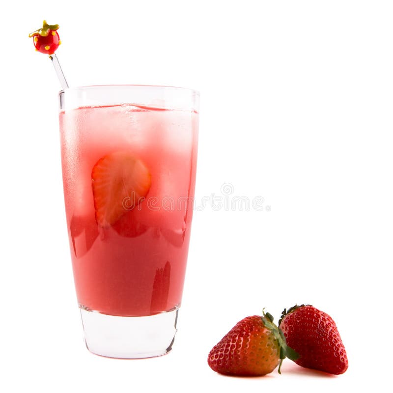 Berry Blush Cocktail isolated on white. Long drink to serve at any time. Ingredients: 5 fresh strawberries, 8-10 ice cubes, 1 measure vodka, 1 measure cranberry juice, 1 teaspoon sugar cane syrup, 1 1/2 measures soda water. Berry Blush Cocktail isolated on white. Long drink to serve at any time. Ingredients: 5 fresh strawberries, 8-10 ice cubes, 1 measure vodka, 1 measure cranberry juice, 1 teaspoon sugar cane syrup, 1 1/2 measures soda water