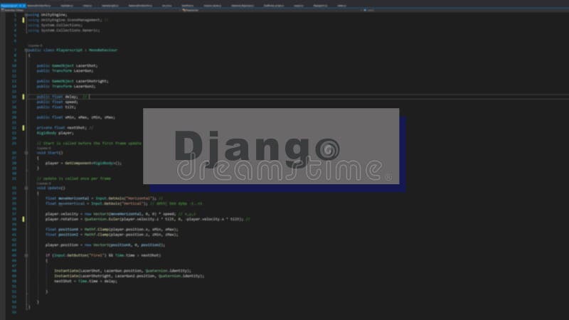язык программирования django надпись на фоне компьютерного кода.