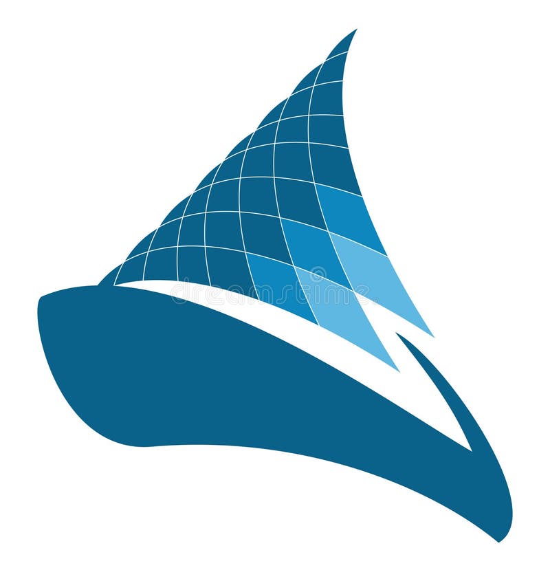 яхта sailing логоса конструкции иллюстрация вектора яхта sailing логоса конструкции иллюстрация вектора