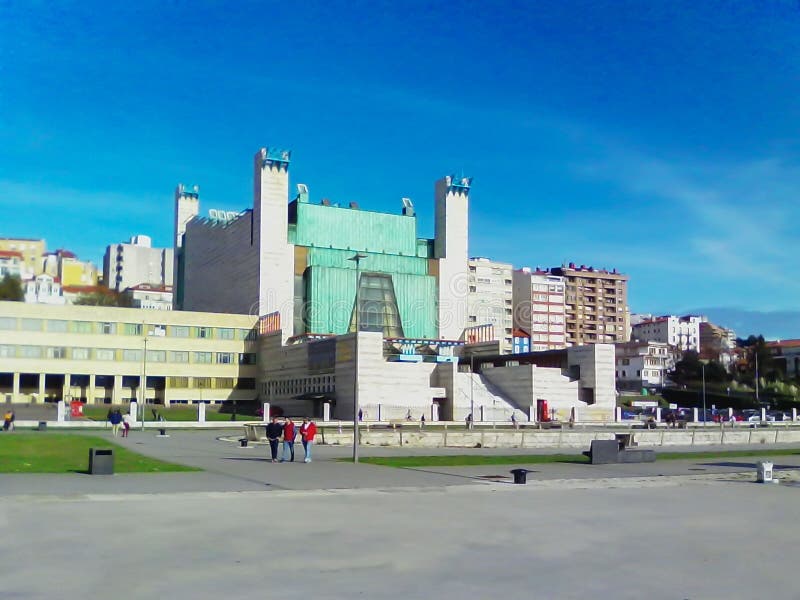 ‘Palacio complejo arquitectónico de los festivales en Cantabria España imágenes de archivo libres de regalías ‘Palacio complejo arquitectónico de los festivales en Cantabria España imágenes de archivo libres de regalías