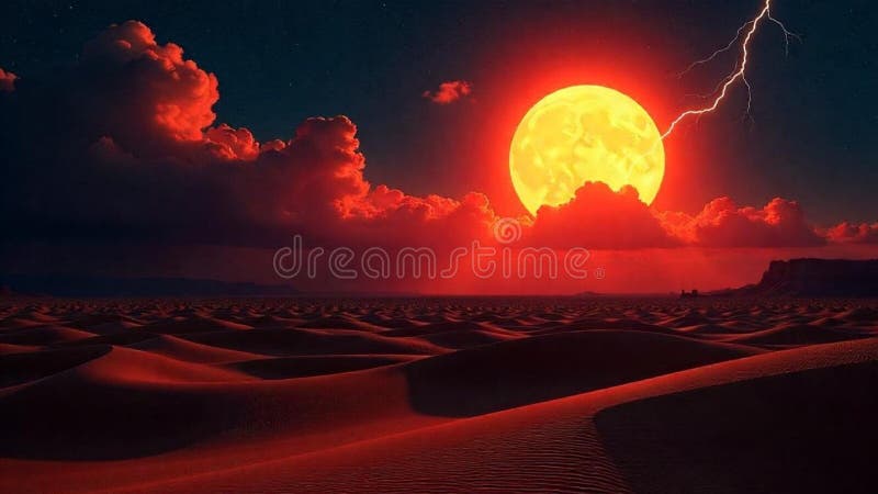 一片绚丽的夜空 皇族释放例证