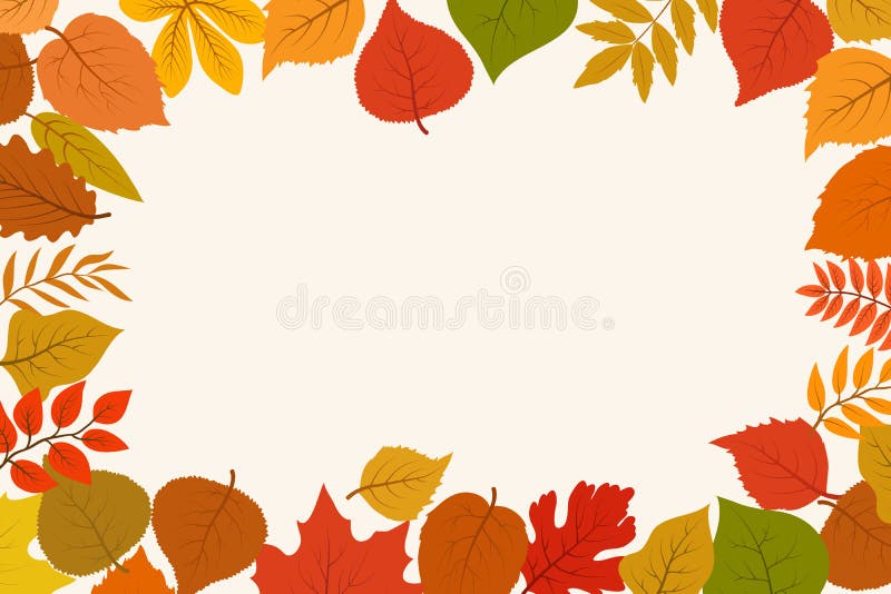 下落的金子和红色秋天森林叶子 10月自然叶子边界传染媒介摘要背景 库存例证 下落的金子和红色秋天森林叶子 10月自然叶子边界传染媒介摘要背景 库存例证