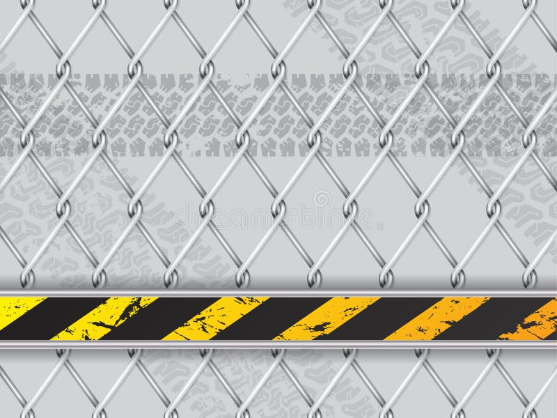与铁丝网的抽象工业背景 皇族释放例证