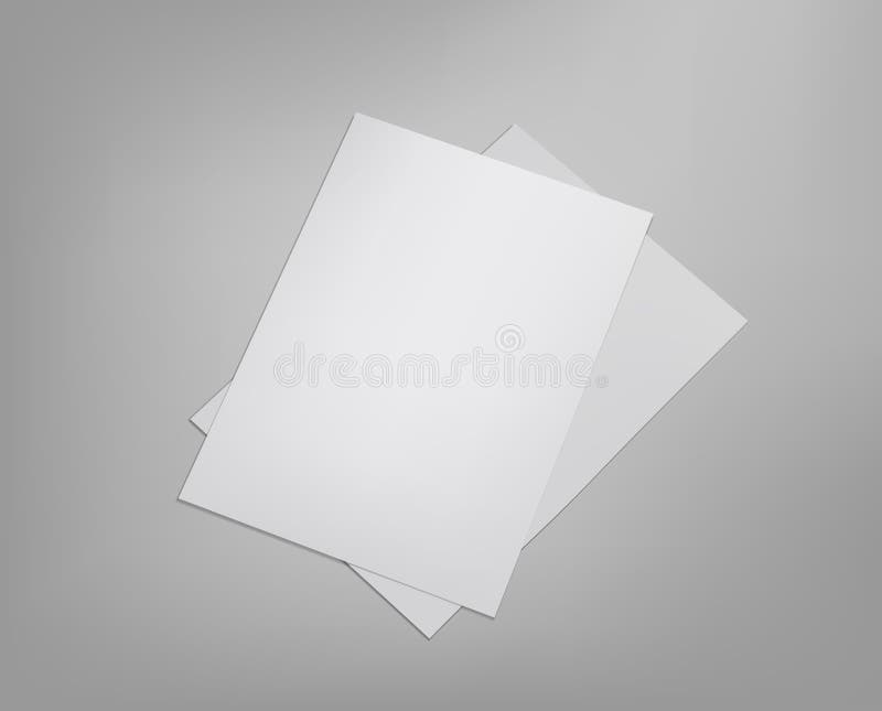 两位飞行物大模型 向量例证 两位飞行物大模型 向量例证