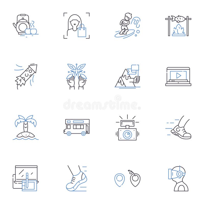 Personal beliefs outline icons collection. Faith, Conviction, Creed, Principles, Ideology, Philosophy, Morality vector. Personal beliefs outline icons collection. Faith, Conviction, Creed, Principles, Ideology, Philosophy, Morality vector