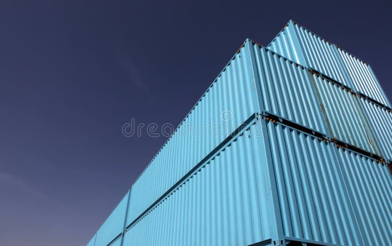 集装箱 免版税库存图片