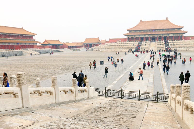 The Forbidden City was the Chinese imperial palace from the Ming Dynasty to the end of the Qing Dynasty. It is located in the centre of Beijing, China, and now houses the Palace Museum. For almost 500 years, it served as the home of emperors and their households, as well as the ceremonial and political center of Chinese government. Built in 1406 to 1420, the complex consists of 980 buildings and covers 720,000 square meter. The palace complex exemplifies traditional Chinese palatial architecture, and has influenced cultural and architectural developments in East Asia and elsewhere. The Forbidden City was declared a World Heritage Site in 1987, and is listed by UNESCO as the largest collection of preserved ancient wooden structures in the world. The Forbidden City was the Chinese imperial palace from the Ming Dynasty to the end of the Qing Dynasty. It is located in the centre of Beijing, China, and now houses the Palace Museum. For almost 500 years, it served as the home of emperors and their households, as well as the ceremonial and political center of Chinese government. Built in 1406 to 1420, the complex consists of 980 buildings and covers 720,000 square meter. The palace complex exemplifies traditional Chinese palatial architecture, and has influenced cultural and architectural developments in East Asia and elsewhere. The Forbidden City was declared a World Heritage Site in 1987, and is listed by UNESCO as the largest collection of preserved ancient wooden structures in the world.