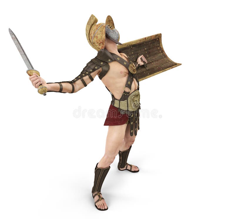 The gladiator in the victory is mine. The gladiator in the victory is mine