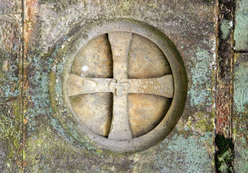 交叉templar 免版税库存图片