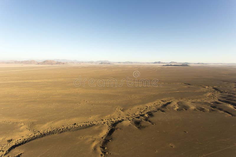 从直升机上看索苏斯夫莱沙漠