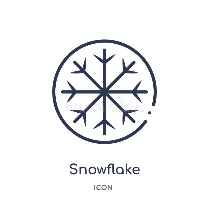 从曲棍球概述汇集的线性雪花象 稀薄的线在白色背景隔绝的雪花象 时髦的雪花 库存例证 从曲棍球概述汇集的线性雪花象 稀薄的线在白色背景隔绝的雪花象 时髦的雪花 库存例证