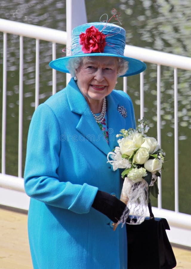 SCARBOROUGH, ENGLAND - MAY 20: Her Royal Highness Queen Elizabeth II at opening of Royal Open Air Theater, Scarborough, North Yorkshire, England. SCARBOROUGH, ENGLAND - MAY 20: Her Royal Highness Queen Elizabeth II at opening of Royal Open Air Theater, Scarborough, North Yorkshire, England.