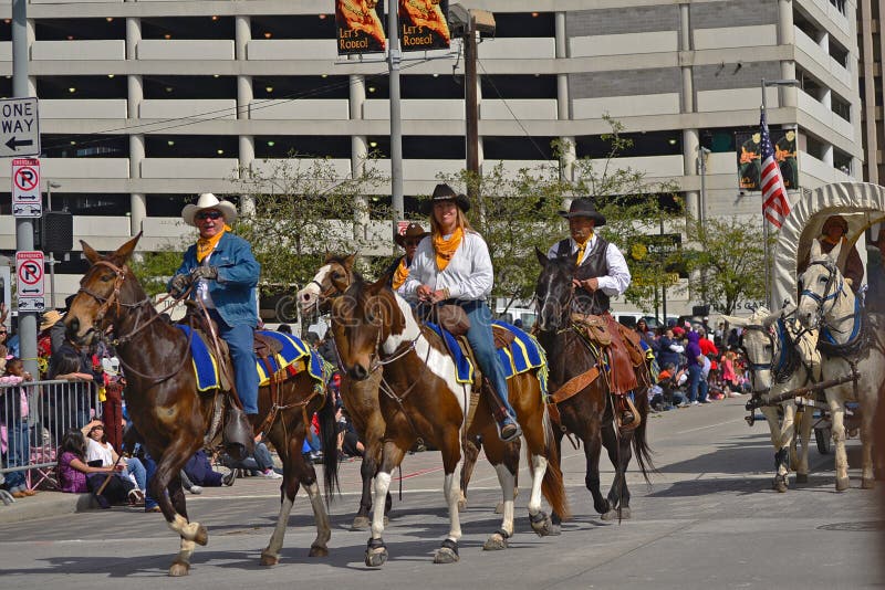 Every February since 1938 the nationâ€™s fourth largest city is transformed from a bustling metropolis to a down-home celebration of Western heritage. Decorative floats intermingle with thousands of men and women on horseback to fill the streets with hoof beats and marching bands. Enthusiastic Houstonians join out-of-town spectators to line the streets and sidewalks to be involved in one of Houstonâ€™s most popular celebrations!. Every February since 1938 the nationâ€™s fourth largest city is transformed from a bustling metropolis to a down-home celebration of Western heritage. Decorative floats intermingle with thousands of men and women on horseback to fill the streets with hoof beats and marching bands. Enthusiastic Houstonians join out-of-town spectators to line the streets and sidewalks to be involved in one of Houstonâ€™s most popular celebrations!