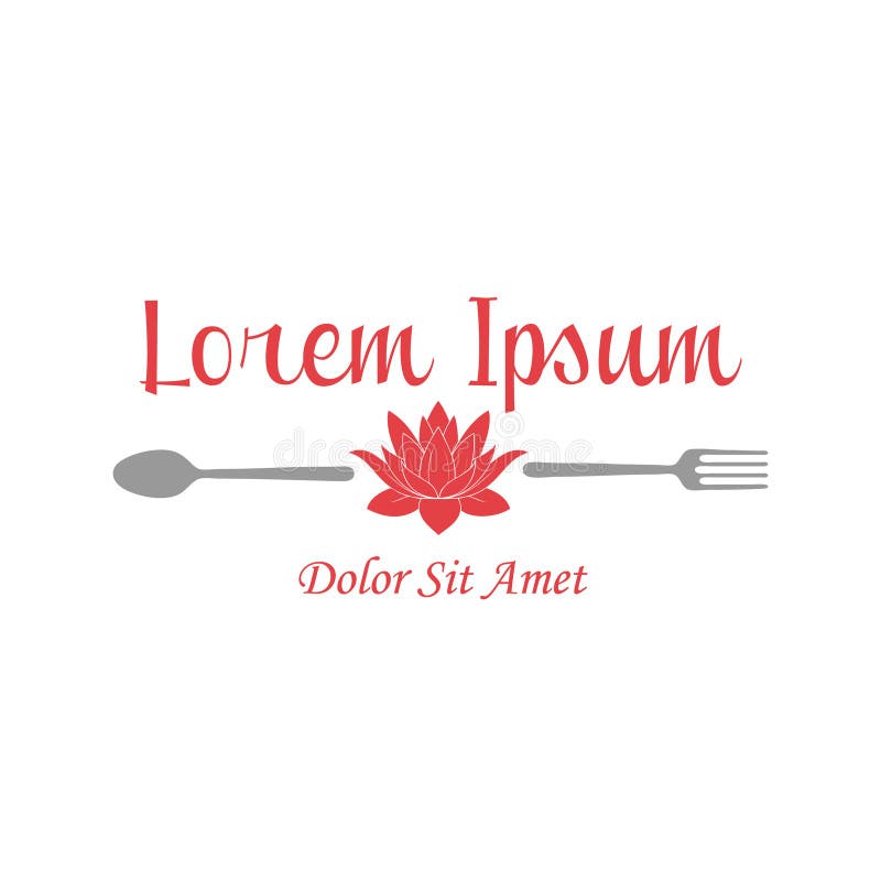 传染媒介花食品公司象的匙子和叉子例证与经典设计 向量例证 传染媒介花食品公司象的匙子和叉子例证与经典设计 向量例证
