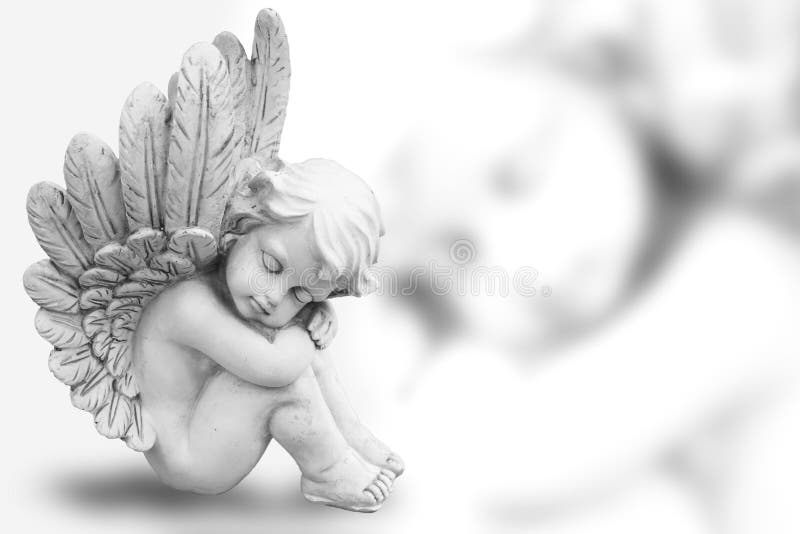 作天使 免版税库存照片