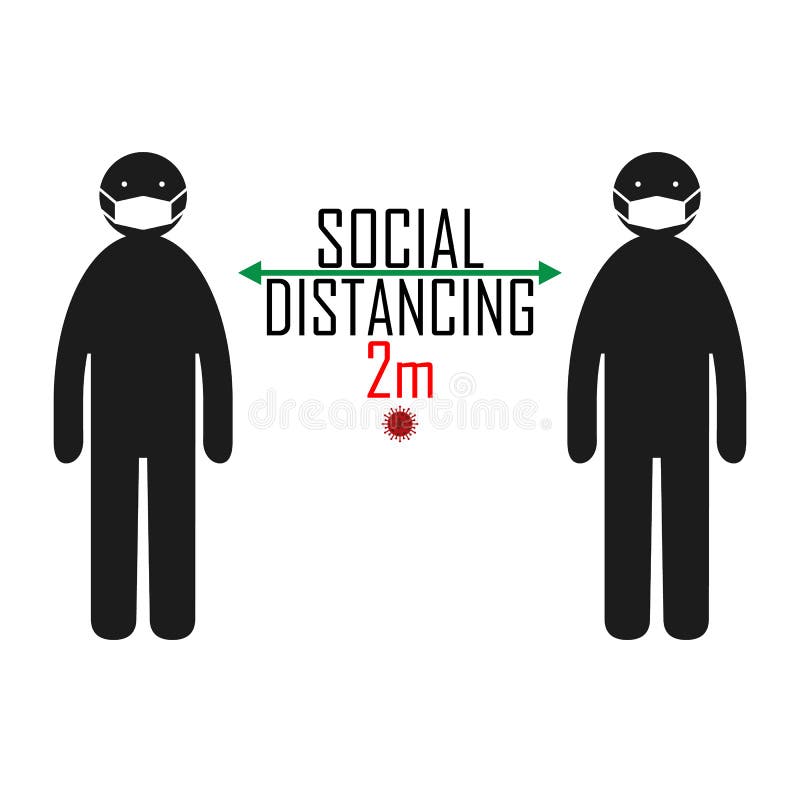 Keep distance. Icon, sign social distancing for prevent virus epidemic covid-19. Ð¡oronavirus protection. Vector illustration. Health care concept. Keep distance. Icon, sign social distancing for prevent virus epidemic covid-19. Ð¡oronavirus protection. Vector illustration. Health care concept.