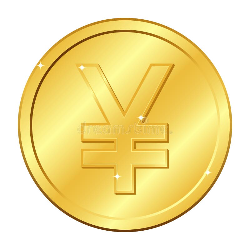 元和日元货币金币 在空白背景查出的向量例证 编辑可能的元素和强光 中国 日本 库存例证 元和日元货币金币 在空白背景查出的向量例证 编辑可能的元素和强光 中国 日本 库存例证