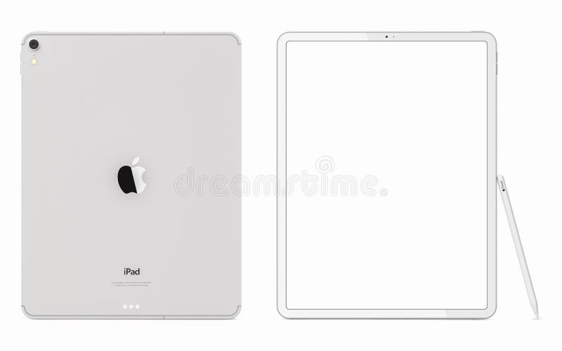 Cracow, Poland - November 8, 2018 : iPad Pro a new version of the tablet from Apple. Cracow, Poland - November 8, 2018 : iPad Pro a new version of the tablet from Apple.
