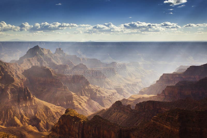 View of the Grand Canyon. View of the Grand Canyon