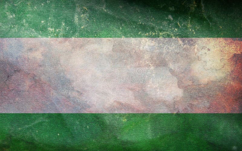 Top view of retro flag Miedzylesie, Poland with grunge texture. Polish travel and patriot concept. no flagpole. Plane layout, design. Flag background. Top view of retro flag Miedzylesie, Poland with grunge texture. Polish travel and patriot concept. no flagpole. Plane layout, design. Flag background