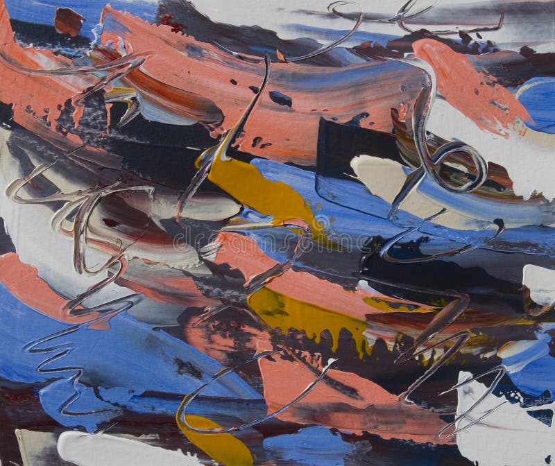 抽象油画库存照片- 图片: 15920804