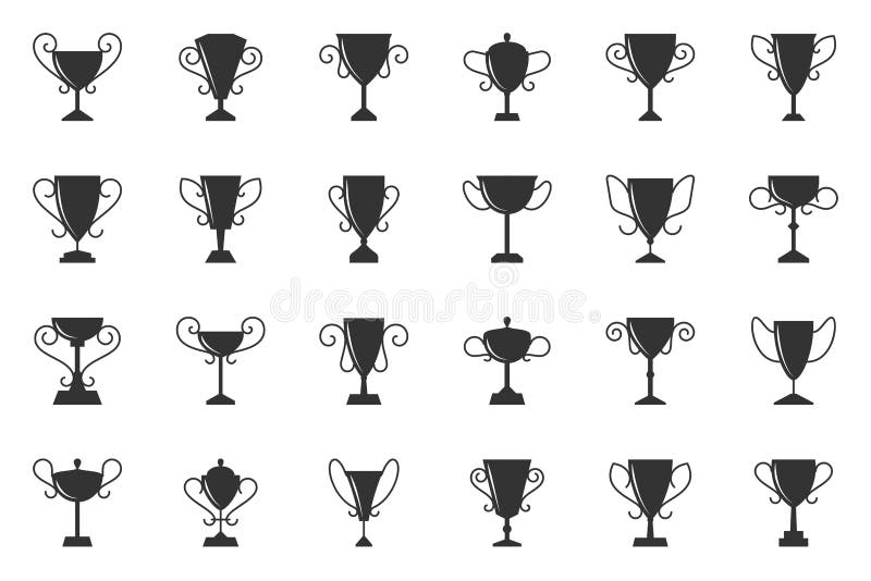 å† å†›æ¯å¥–æ¯å¤ºå† å‰ªå½±å›¾æ ‡å‘é‡é›†ã€‚Championä¾§é¢å½±åƒå—å½¢å›¾æ ‡é›†ã€‚æ¯å½¢ç¬¦å·ï¼Œç®€å•形状象形图集åˆã€‚å¥ 向量例证 å† å†›æ¯å¥–æ¯å¤ºå† å‰ªå½±å›¾æ ‡å‘é‡é›†ã€‚Championä¾§é¢å½±åƒå—å½¢å›¾æ ‡é›†ã€‚æ¯å½¢ç¬¦å·ï¼Œç®€å•形状象形图集åˆã€‚å¥ 向量例证