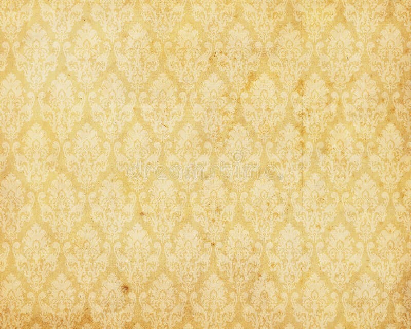 Detailed pattern of a brown retro wallpaper. Detailed pattern of a brown retro wallpaper.