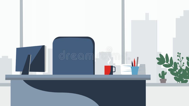 办公桌背景传染媒介 工作场所企业样式 表和计算机 平的样式例证 库存例证 办公桌背景传染媒介 工作场所企业样式 表和计算机 平的样式例证 库存例证