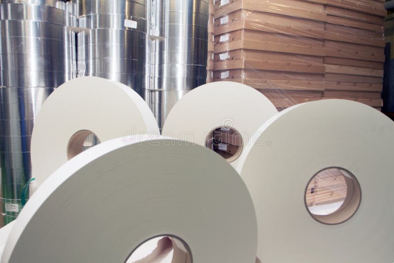 许多香烟包装 库存图片