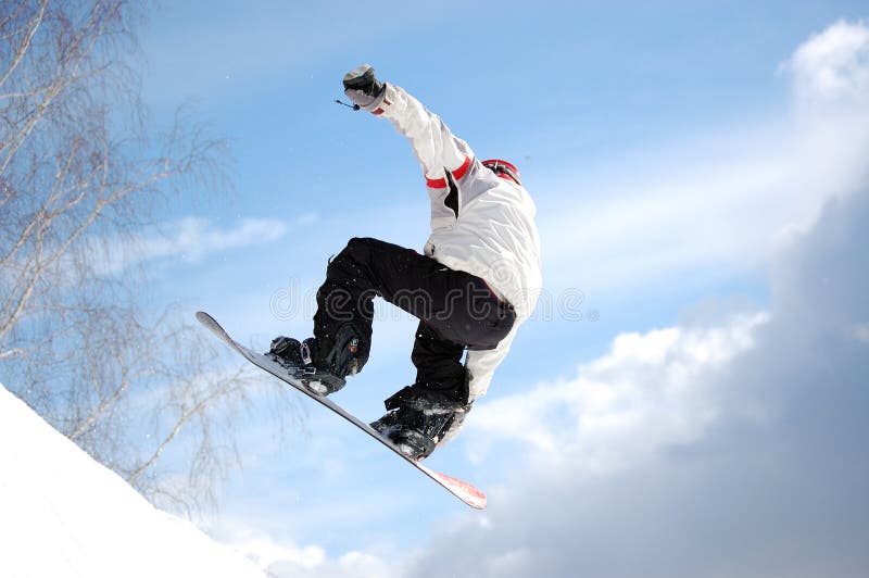 Snowboard free style (half pipe). Snowboard free style (half pipe)