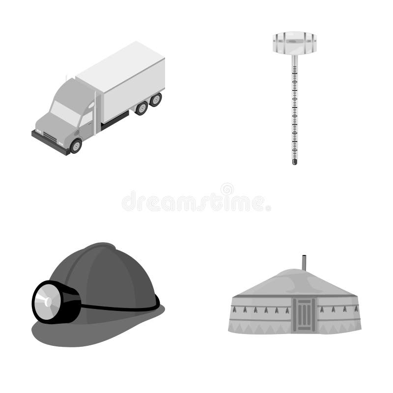 Truck, alcohol meter and other icon in cartoon style. helmet of a miner, dwelling of the Mongols icons in set collection. Truck, alcohol meter and other icon in cartoon style. helmet of a miner, dwelling of the Mongols icons in set collection.
