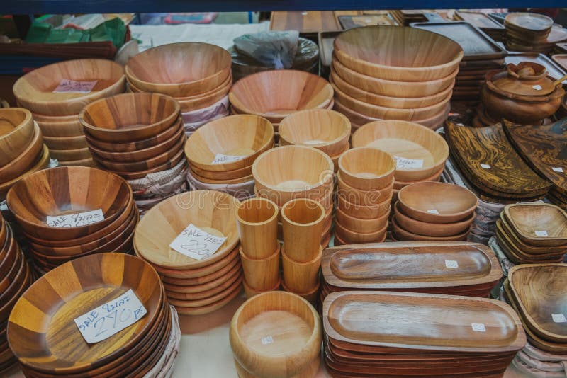 厨具木制品销售 图库摄影 厨具木制品销售 图库摄影