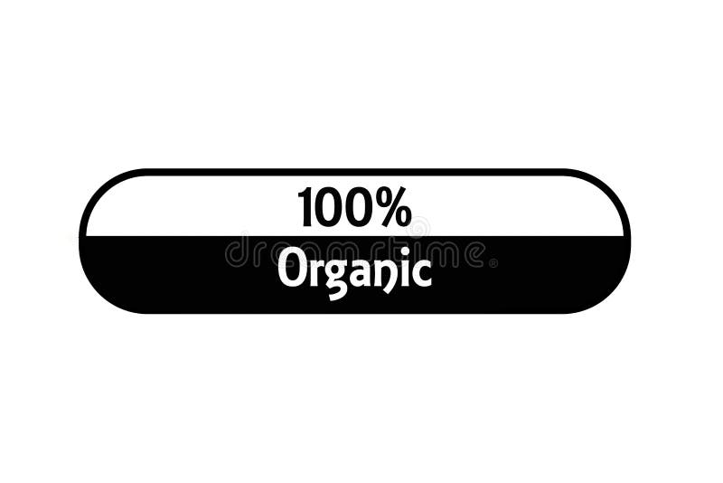 Alternative Diet Stamp Reading 100% Organic. Alternative Diet Stamp Reading 100% Organic