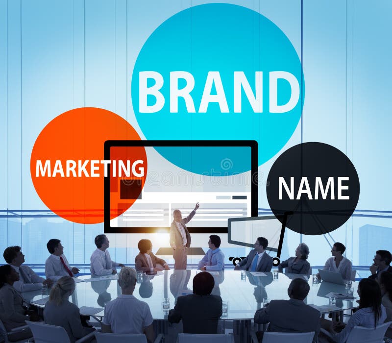 Brand Branding Advertising Marketing Commerce Concept. Brand Branding Advertising Marketing Commerce Concept