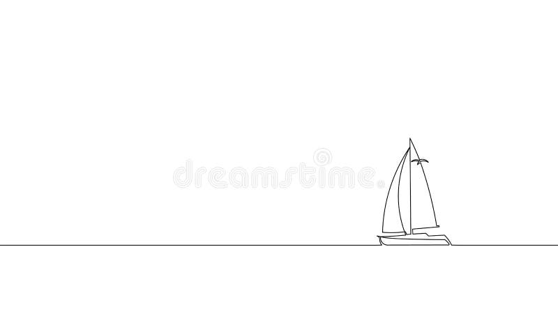 唯一连续的一线艺术海洋旅行假期 海远航假日热带海岛船游艇豪华旅途 皇族释放例证 唯一连续的一线艺术海洋旅行假期 海远航假日热带海岛船游艇豪华旅途 皇族释放例证