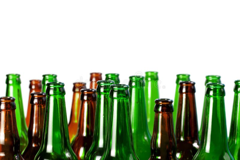啤酒瓶棕色玻璃绿色