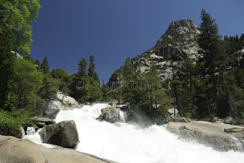 Rapids of Kings River in Kings Canyon National Park, California. Rapids of Kings River in Kings Canyon National Park, California