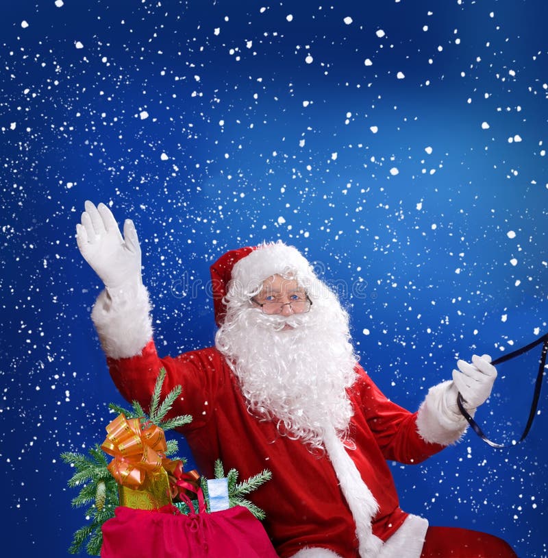 Christmas theme with Santa Claus. Christmas theme with Santa Claus