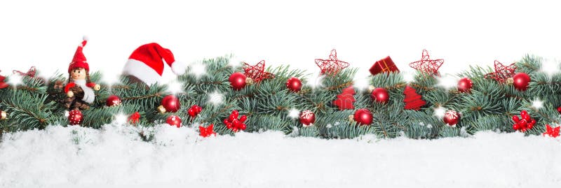 Christmas background, banner in red, green, white. Christmas background, banner in red, green, white