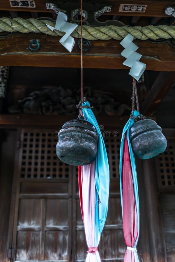 Details in a Shintoist shrine in Tokyo - 1. Details in a Shintoist shrine in Tokyo - 1