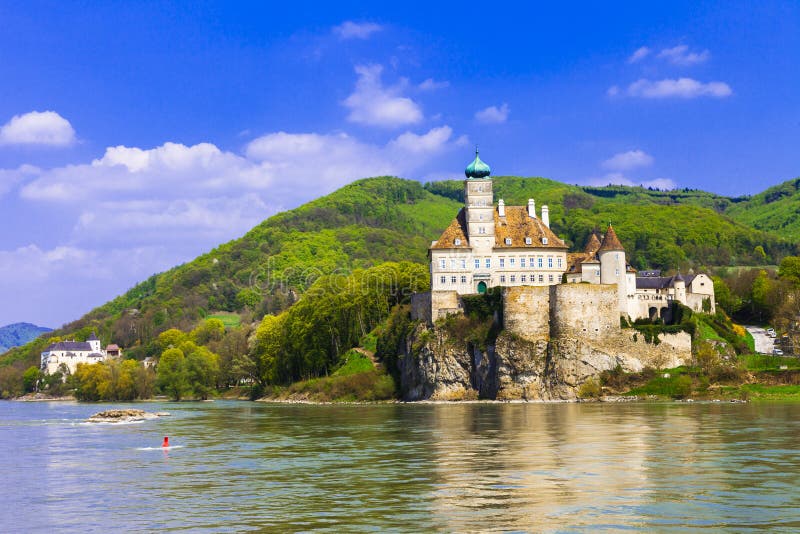 Schonbuhel castle, Danube river, Austria. Schonbuhel castle, Danube river, Austria