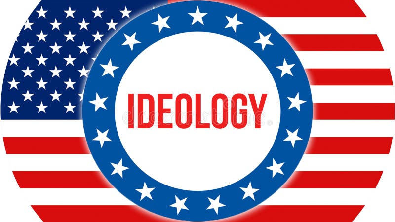 Ideology election on a USA background, 3D rendering. United States of America flag waving in the wind. Voting, Freedom Democracy, Ideology concept. US Presidential election banner background. Ideology election on a USA background, 3D rendering. United States of America flag waving in the wind. Voting, Freedom Democracy, Ideology concept. US Presidential election banner background