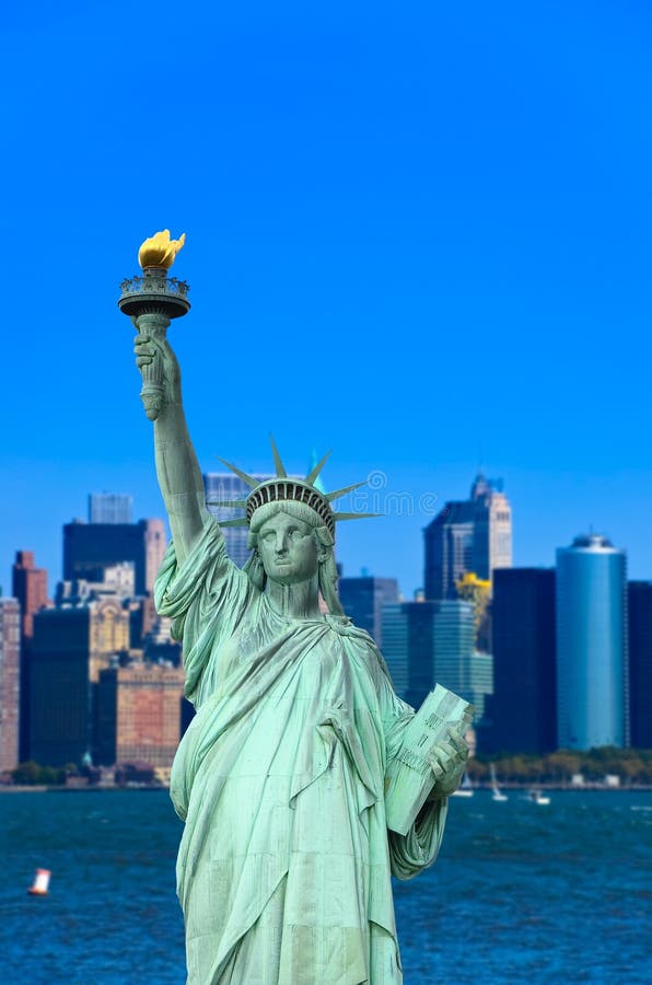 超希少 Oliver Gal NY Rock Skyline 自由の女神 超希少 Oliver Gal NY