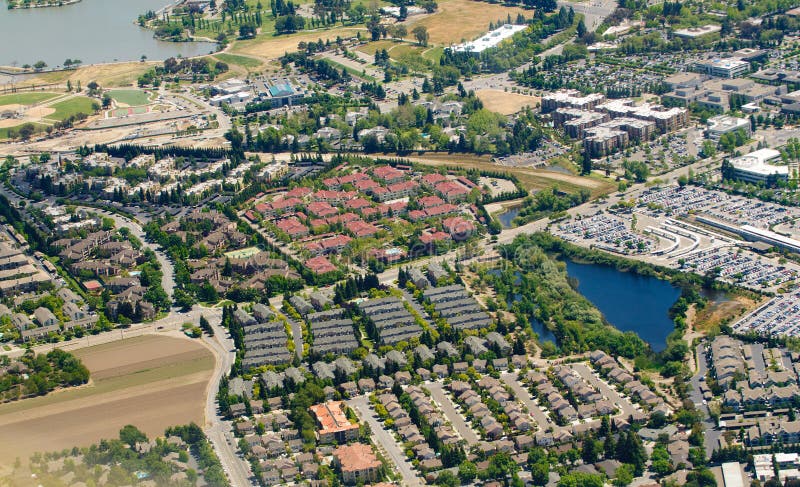 Aerial image of Urban Sprawl. Aerial image of Urban Sprawl
