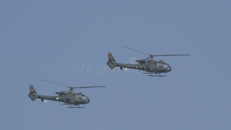 塞尔维亚空军地面攻击直升机soko aerospatiale sa 342瞪羚