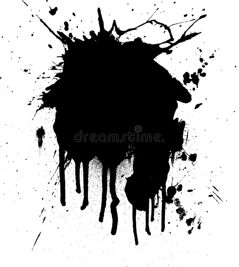 Ink splat that can be used as a background. Ink splat that can be used as a background