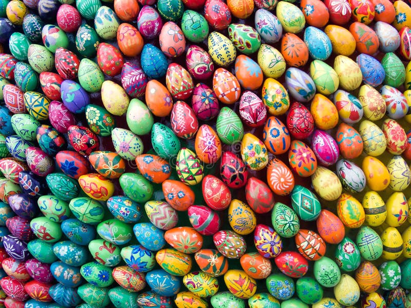 Painted eggs are decorated by various techniques before Easter.The imitation of painted eggs are made of wood (on the picture),covered by lacquer and ornamented by miniature painting which is orgin from the Russian art. In Poland the tradition has become rooted and nowadays, painted eggs are the part of peoples tradition in some of the Polish regions. Painted eggs are decorated by various techniques before Easter.The imitation of painted eggs are made of wood (on the picture),covered by lacquer and ornamented by miniature painting which is orgin from the Russian art. In Poland the tradition has become rooted and nowadays, painted eggs are the part of peoples tradition in some of the Polish regions.