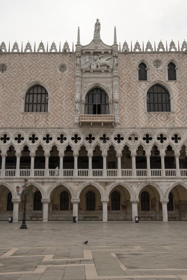 Doge`s Palace, historically seat of the Doge of the City of Venice, Italy, Europe. Doge`s Palace, historically seat of the Doge of the City of Venice, Italy, Europe